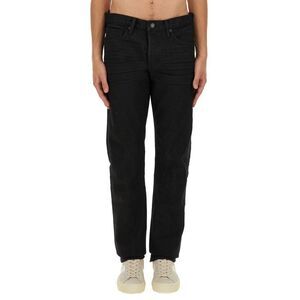TOM FORD Straight Leg Denim Jeans Men BLUE Pants